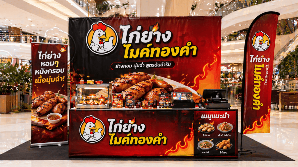 อุปกรณ์ออกบูธ