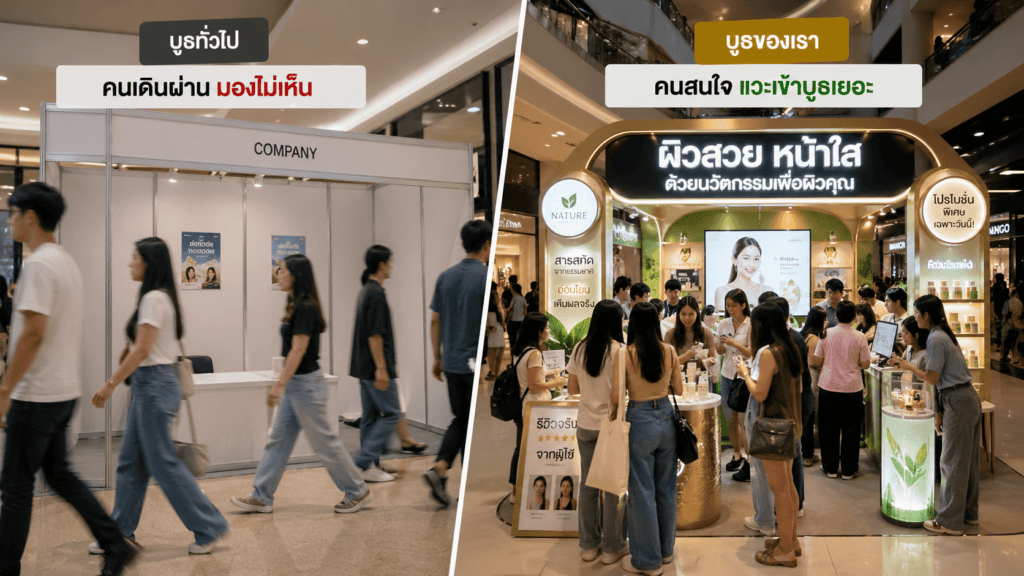 อุปกรณ์ออกบูธ
