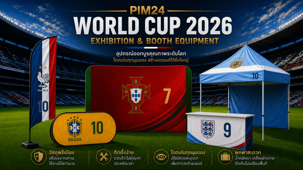 World Cup 2026 ครั้งประวัติศาสตร์ ทำไมแฟนบอลทั่วโลกจับตาทัวร์นาเมนต์นี้ | PIM24