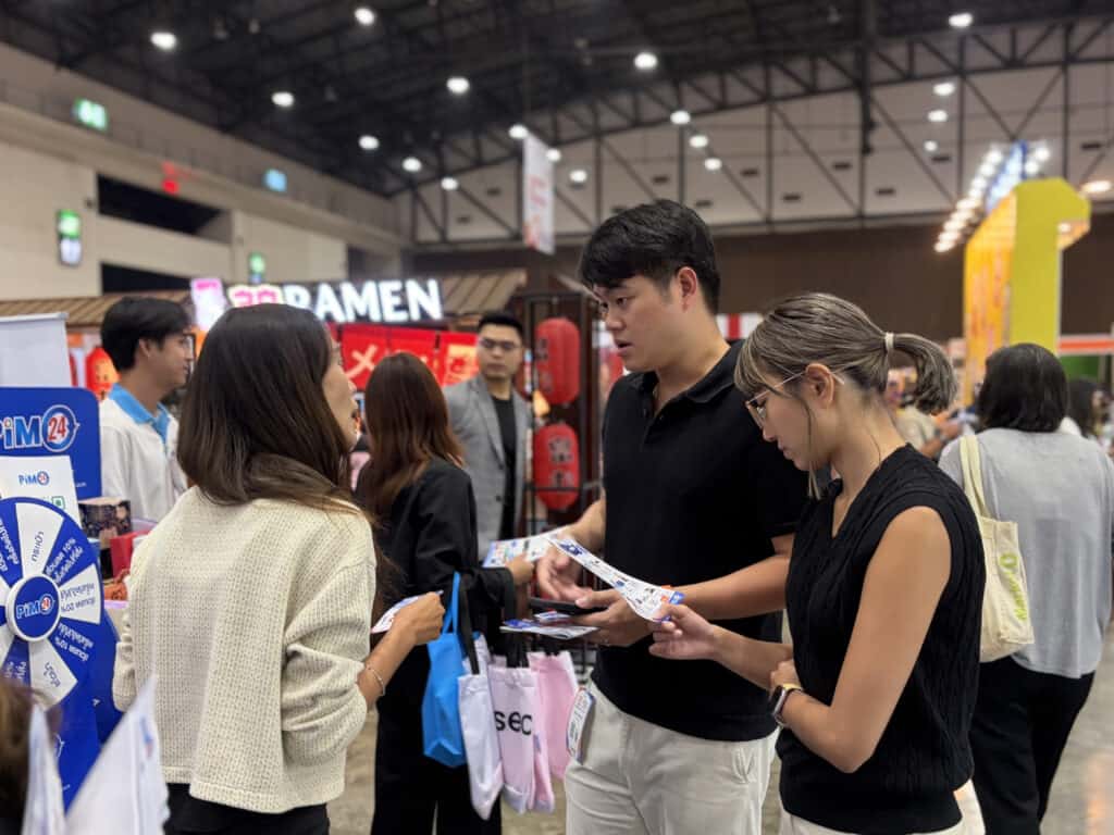 บรรยากาศบูธ PIM24 ในงาน Franchise Expo Thailand 2026