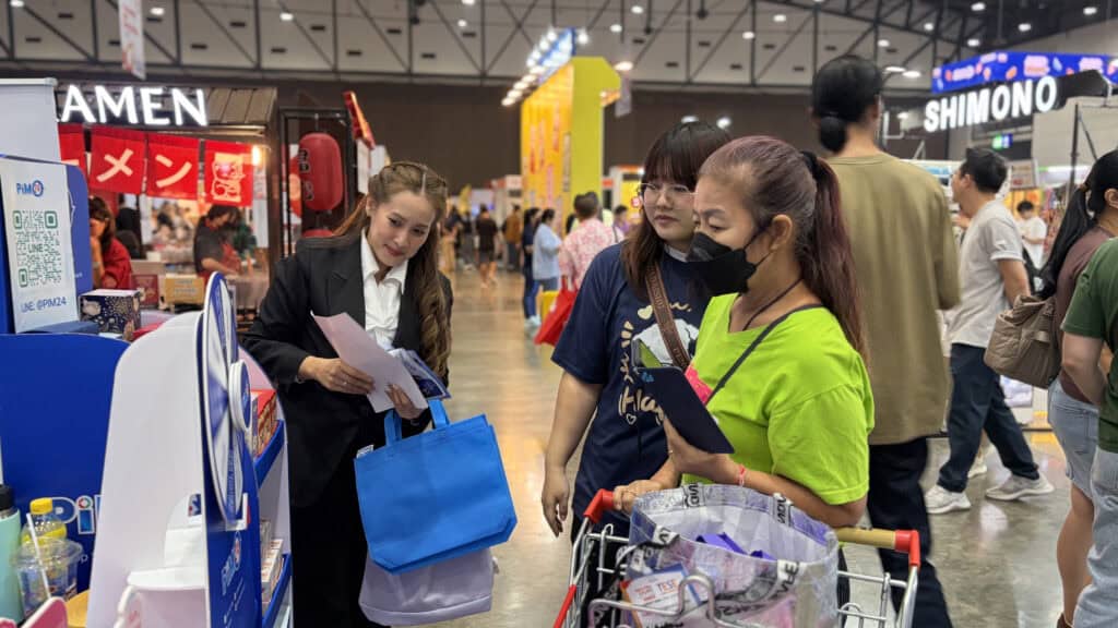 บรรยากาศบูธ PIM24 ในงาน Franchise Expo Thailand 2026