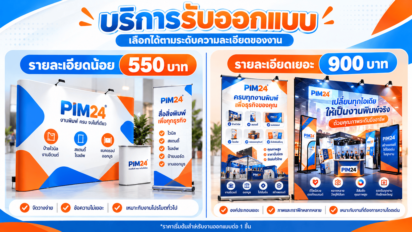 บริการรับออกแบบโดยเอไอ